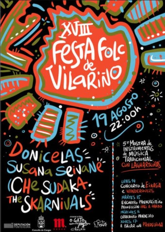 FESTIVAL FOLK VILARIÑO Cartaz 2017